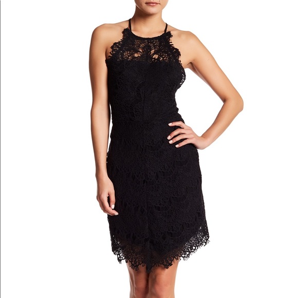 Free People Dresses & Skirts - Free People She's Got It Black Crochet Slip Dress
